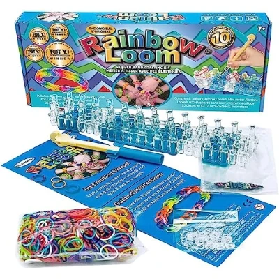 Afbeelding van Kit om Armbanden te Maken Bandai Rainbow Moon Plastic