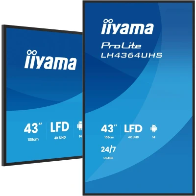 Afbeelding van Iiyama 43iW LCD 4K UHD VA