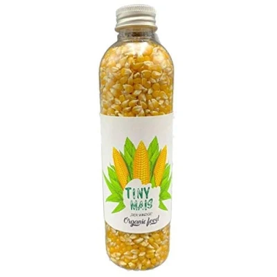 Afbeelding van Hopser Food Fun Tiny Maïs Kleine Popcorn Mini Maïskorrels Popocorn Goud, 230 g