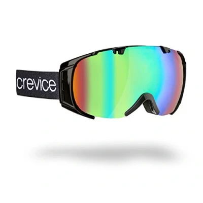 Afbeelding van Black Crevice Warth BCR041281 Skibril voor kinderen brildragers.