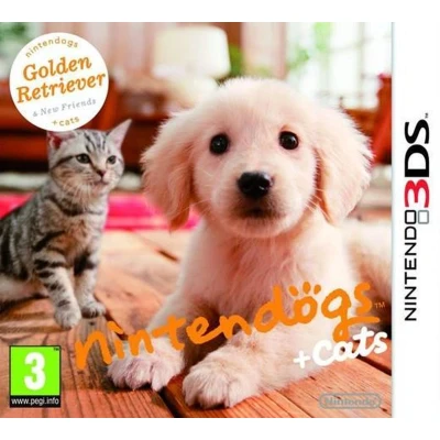 Afbeelding van Nintendogs + Cats: Golden Retriever Nieuwe Vrienden 2DS 3DS