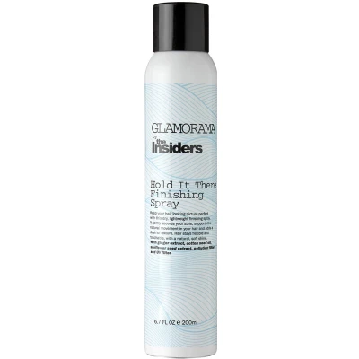 Afbeelding van The Insiders Hold It There Finishing Haarspray Droog &amp; Lichtgewicht Natuurlijke Zachte Glans Betere Stylingresultaten 250ml