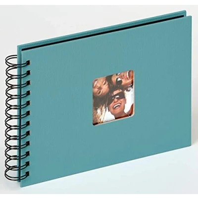Afbeelding van Walther Design SA 109 K Fun Wire O Fotoalbum 23 x 17 cm Petrol Groen 40 pagina&#039;s