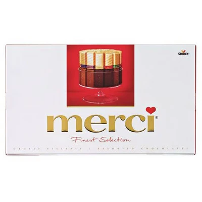 Image de Merci en boîte cadeau de luxe