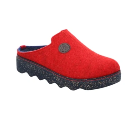 Afbeelding van Rohde Pantoffel 6120 Cherry Rood Verwisselbaar Voetbed