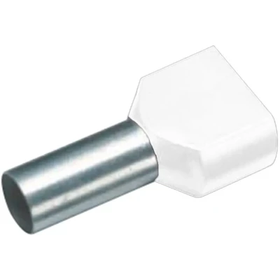 Afbeelding van Cimco dubbele Adereindhuls geisoleerd 0,5mm2 per 100