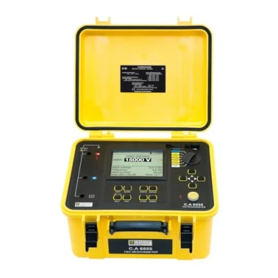 Afbeelding van Chauvin Arnoux C.A 6555 Isolatiemeter 500 V, 1000 2500 5000 10000 15000 V 30 TΩ