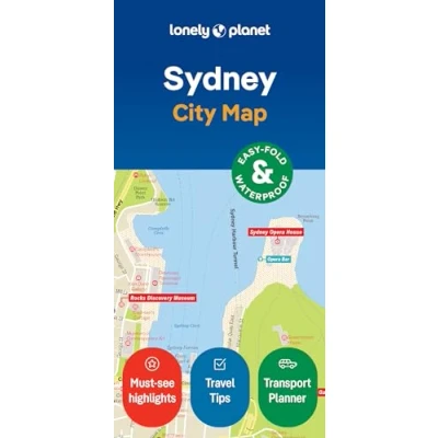 Afbeelding van Map Lonely Planet Sydney City