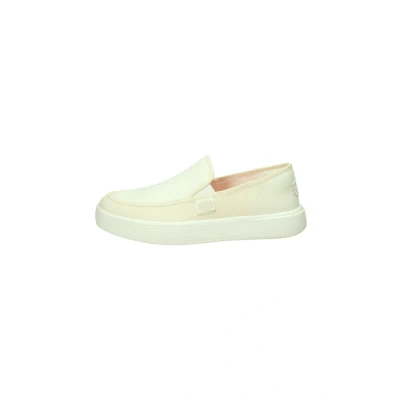 Afbeelding van HEYDUDE Sunapee Canvas Heren Instappers White/White
