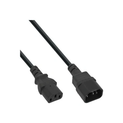 Image de InLine Rallonge de câble d&#039;alimentation power IEC 60320 C13 pour 50 cm noir