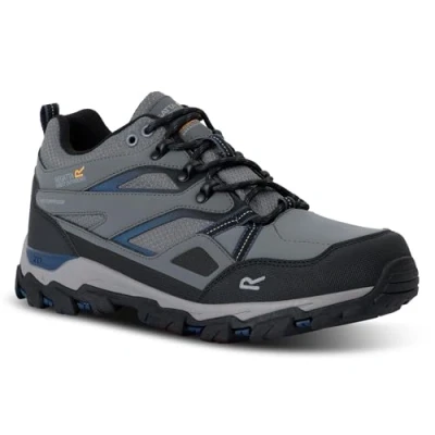 Afbeelding van Regatta Holcombe Low III wandelschoenen voor heren, granite moonlight denim, 40,5 EU
