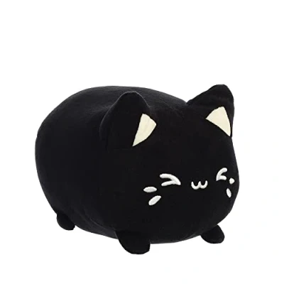 Afbeelding van Aurora Tasty Peach Meowchi knuffel zwart 15 cm