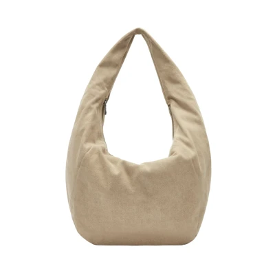 Afbeelding van LIEBESKIND BERLIN Schoudertas Farrah Denim Hobo Bag Beige