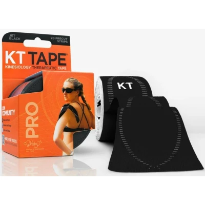 Afbeelding van KT Tape Pro Strips Zwart Rol 20 stuks