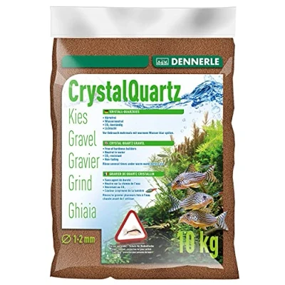 Afbeelding van Dennerle Kristal Kwartsgrind Reebruin 5 kg Aquarium decoratie