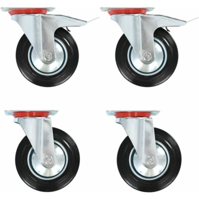 Afbeelding van vidaXL 32 st Zwenkwielen 160 mm