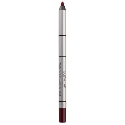 Afbeelding van Impala Waterdichte romige lippenstift kleur 223 pruim permanente waterbestendige langhoudende