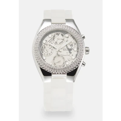 Afbeelding van Guess Jelly Horloge, Dames, Maat: One Size, Clear