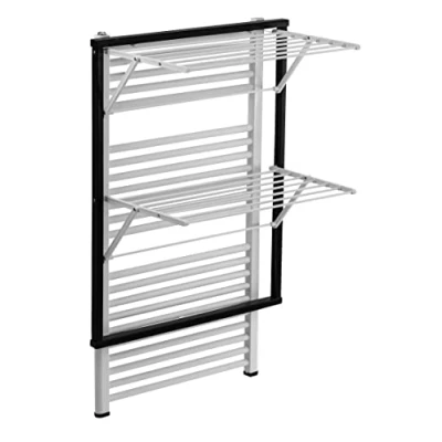 Afbeelding van ARREDAMENTI ITALIA Klaus droogrek voor radiator, zwart