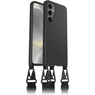 Afbeelding van OtterBox React Series Achterzijde behuizing voor mobiele telefoon halsketting zwart Samsung Galaxy S24+