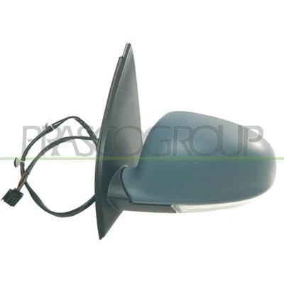 Afbeelding van Buitenspiegel Prasco Premium VG0367324P Links Met grondlaag Electrisch Te verwarmen, Van binnen instelbaar, Elektrisch inklapbaar VOLKSWAGEN: Golf 5