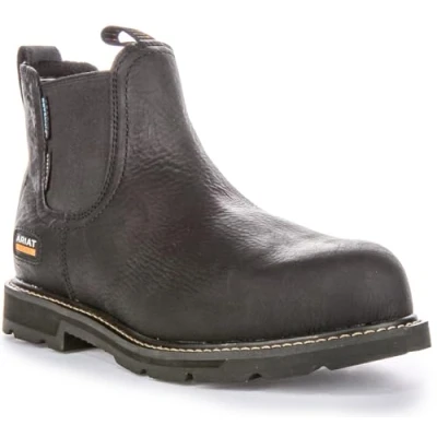 Afbeelding van Ariat Jodhpurs Groundbreaker Chelsea Waterproof Steel Toe Heren Zwart 44 Agradi.be