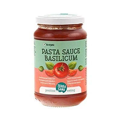 Afbeelding van TerraSana Tomatensaus Met Basilicum 340GR
