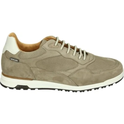 Afbeelding van Van Lier 2518800 Lage sneakersHeren sneakersVrije tijdsschoenen Kleur: Taupe Maat: 40