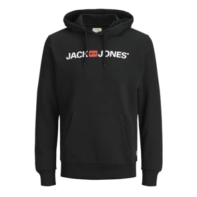 Image de JACK &amp; JONES Sweat à Capuche Logo, Noir, XXL
