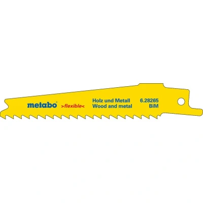 Afbeelding van Metabo 628265000 5 reciprozaagbladen 100 stuk(s)