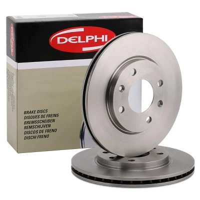 Afbeelding van DELPHI BG2444 Remschijf 247 20 4 Geventileerd Geolied Semi finished Zonder wiellager, ABS sensorring PEUGEOT: 206 SW, Hatchback