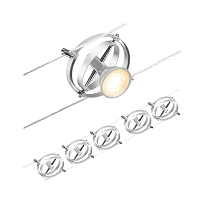 Afbeelding van Paulmann Wire Systems 94436 Kabelsysteem compleet GU5.3 Chroom (mat)