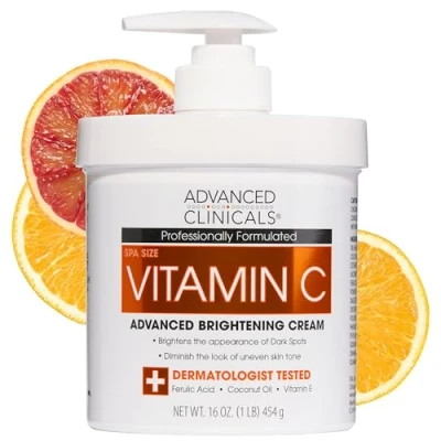 Afbeelding van Advanced Clinicals Vitamine C Dagcrème 454 g