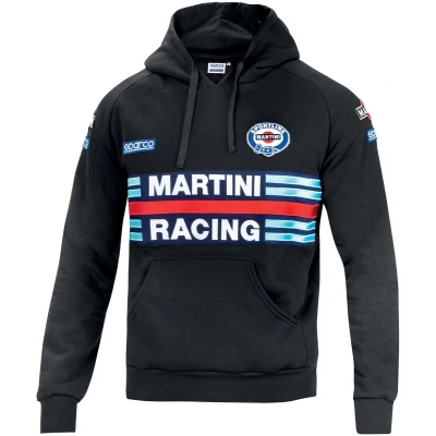 Afbeelding van Sparco Martini Racing Hoodie M Zwart