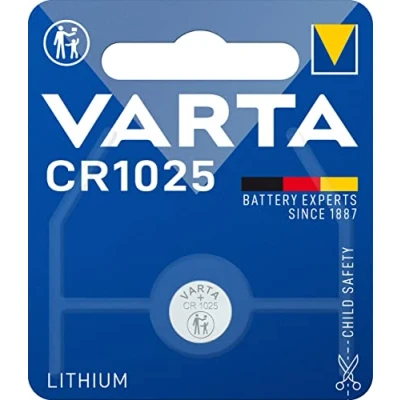 Afbeelding van Varta Cr1025 knoopcel batterij lithium 6125101401