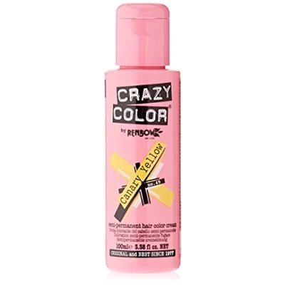 Afbeelding van Crazy Color Fugace kleurstof 100 ml, geel