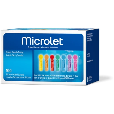 Afbeelding van Ascencia Microlet Lancetten Ster Gekleurd 100
