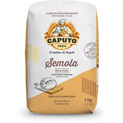 Afbeelding van Caputo Gieter van harde tarwe Semola di grano duro rimacinata (2 x 1 kg)