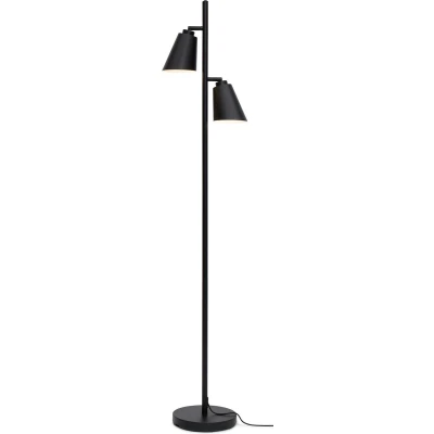 Afbeelding van It&#039;s about RoMi Bremen Vloerlamp 2 kap Zwart