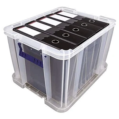 Afbeelding van Bankers Box ProStore Plastic Opbergbox met deksel 36L