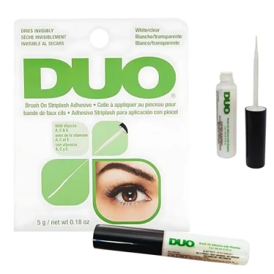 Afbeelding van Colle DUO résistante à l&#039;eau pour cils et sourcils, sans odeur, végétalienne (5 g)
