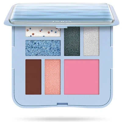 Afbeelding van Pupa Palette S 3D Effect Blue 002