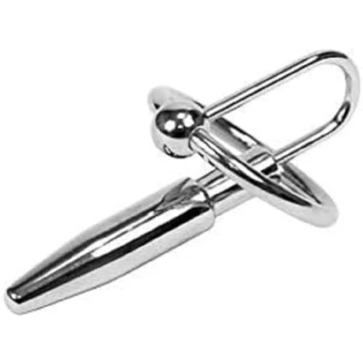 Afbeelding van Rimba Bondage Play Plasbuis plug met eikelring Ø 30 mm