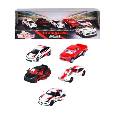 Afbeelding van Majorette Auto Toyota Racing 5 stuks Kant en klaar model Personenauto (model)
