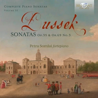 Afbeelding van Petra Somlai Dussek: Sonatas Op. 35 &amp; 69 No. 3, Vol. 10 (CD)