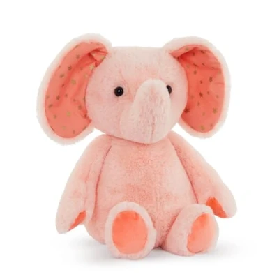 Afbeelding van B. Softies pluche olifant, superzacht en groot, roze dier voor baby&#039;s kinderen, speelgoed meisjes jongens vanaf 0 maanden