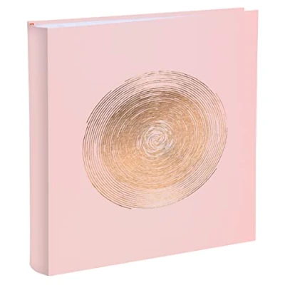 Afbeelding van Fotoalbum Exacompta 29x32cm 60 witte pagina&#039;s Ellipse roze