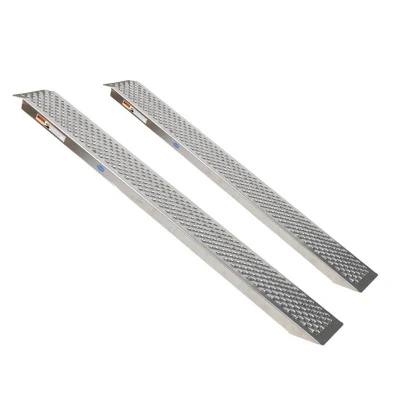 Afbeelding van Aluminium rijplaat 200 cm 2 stuks