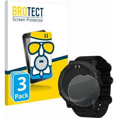 Afbeelding van BROTECT AirGlass Matte kogelwerende glasfolie, Smartwatch beschermfolie, Grijs