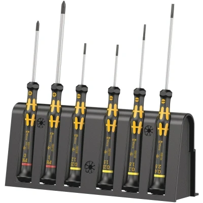 Afbeelding van Wera 6 delige micro schroevendraaierset 1578 A/6 ESD